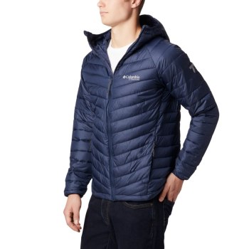 Columbia Muške Jakne - Snow Country Hooded Tamnoplave | RJIP-74960